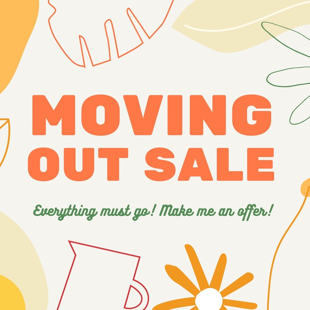 MOVING SALE! MAKE AN OFFER OR BUNDLE!!